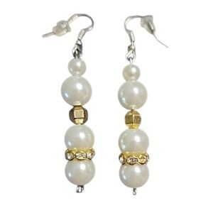 💥4 for$20💥Elegant Faux Pearl Drop Earrings
